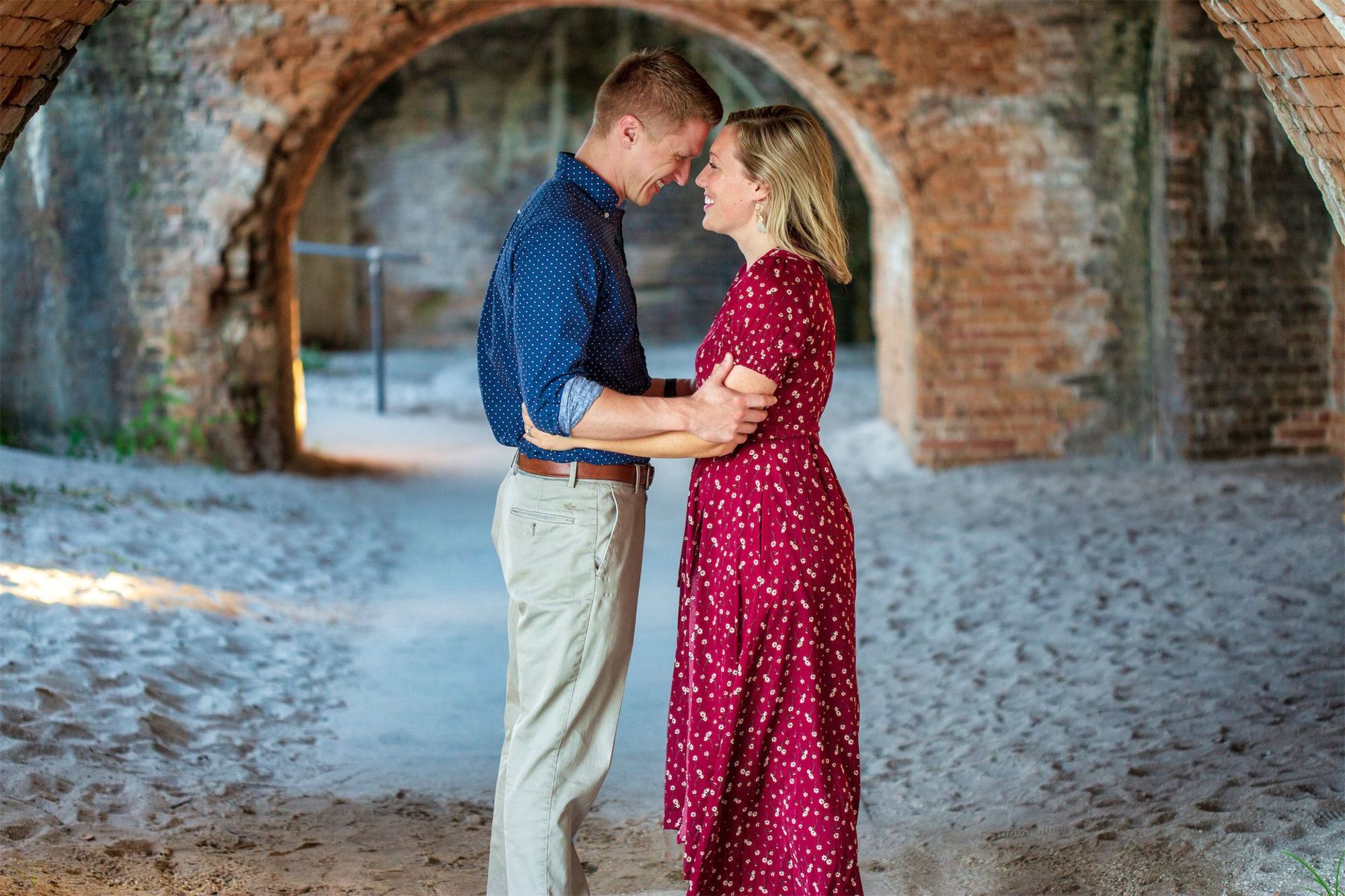 Kevin and Christine save-the-date photo